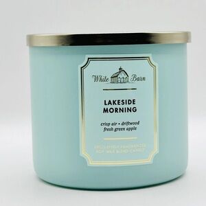 White Barn Lakeside Morning Candle - Soft Blue